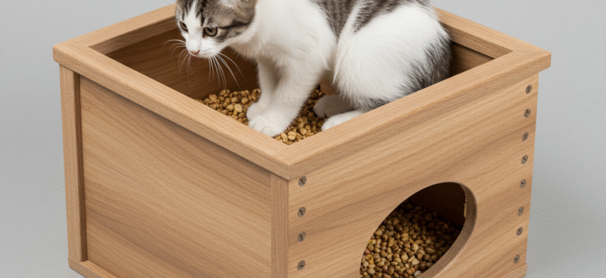 DIY Pet Enrichment Food Foraging Box