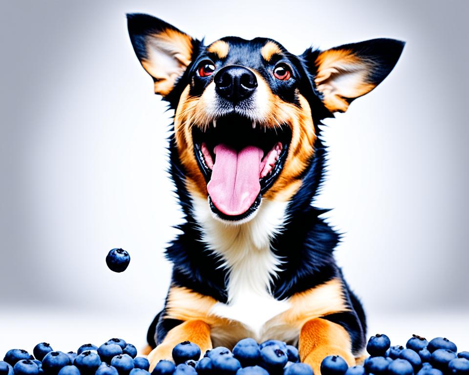 can dogs have blueberries
