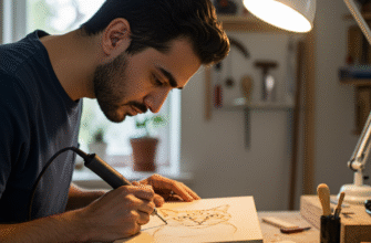 DIY Pet Portrait Wood Burning Art Tutorial