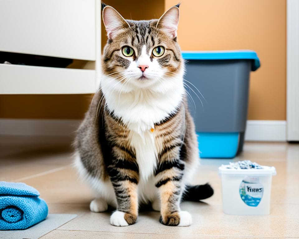 cat litter box training