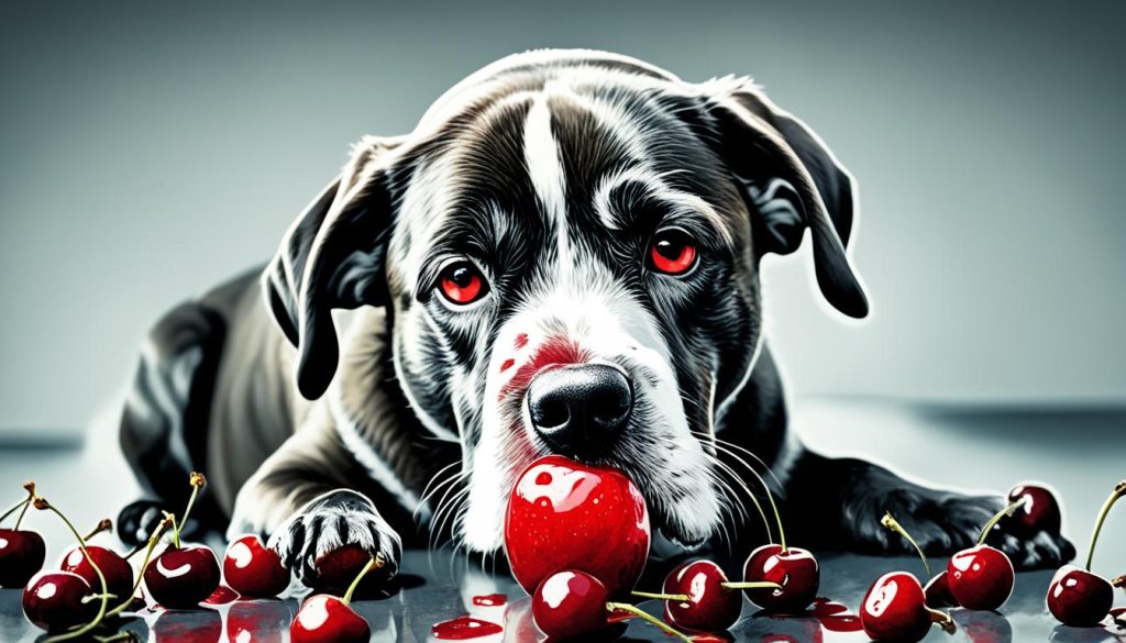 dangers of cherries for dogs