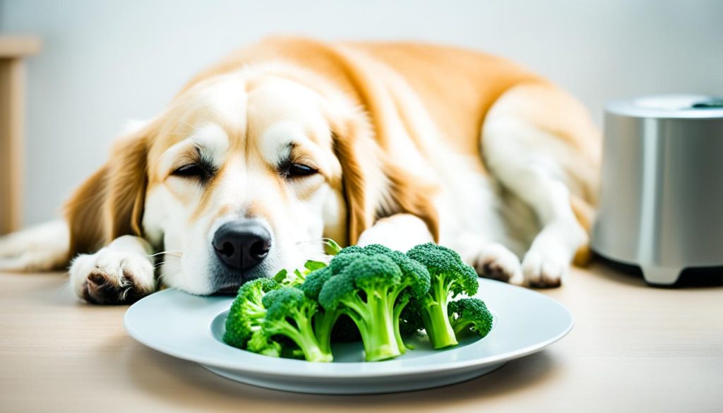 preventing gas from broccoli in dogs
