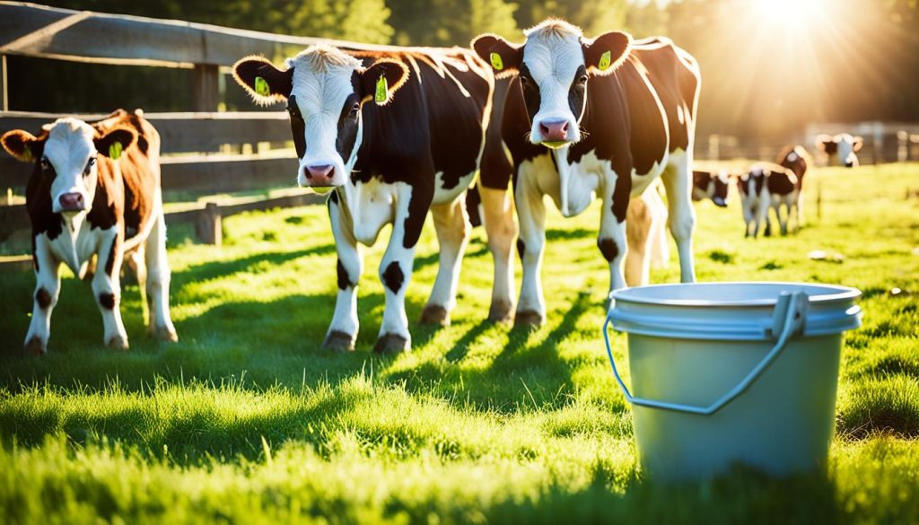 raising a baby cow