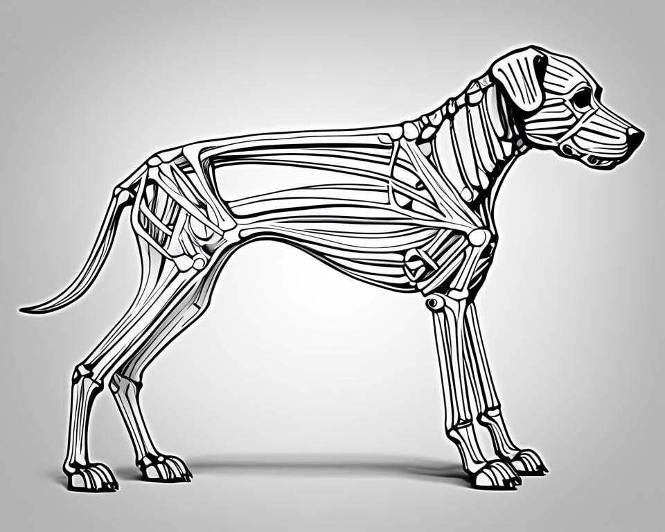 Canine skeletal structure