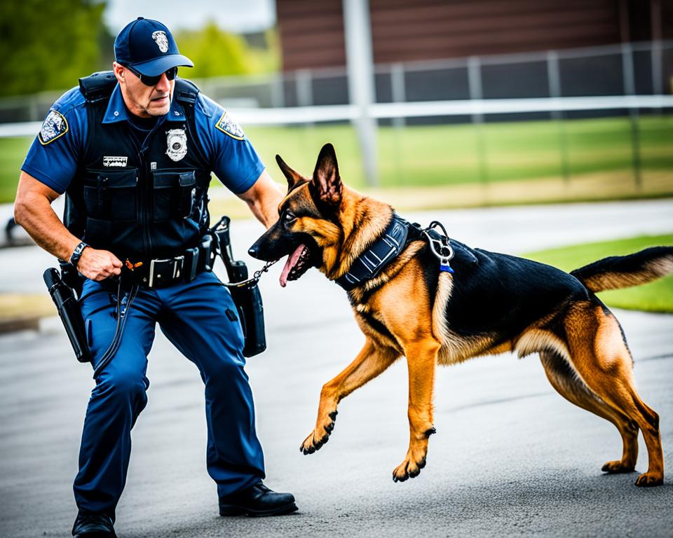 K9 officer and police service dog