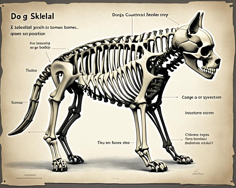 dog skeletal system