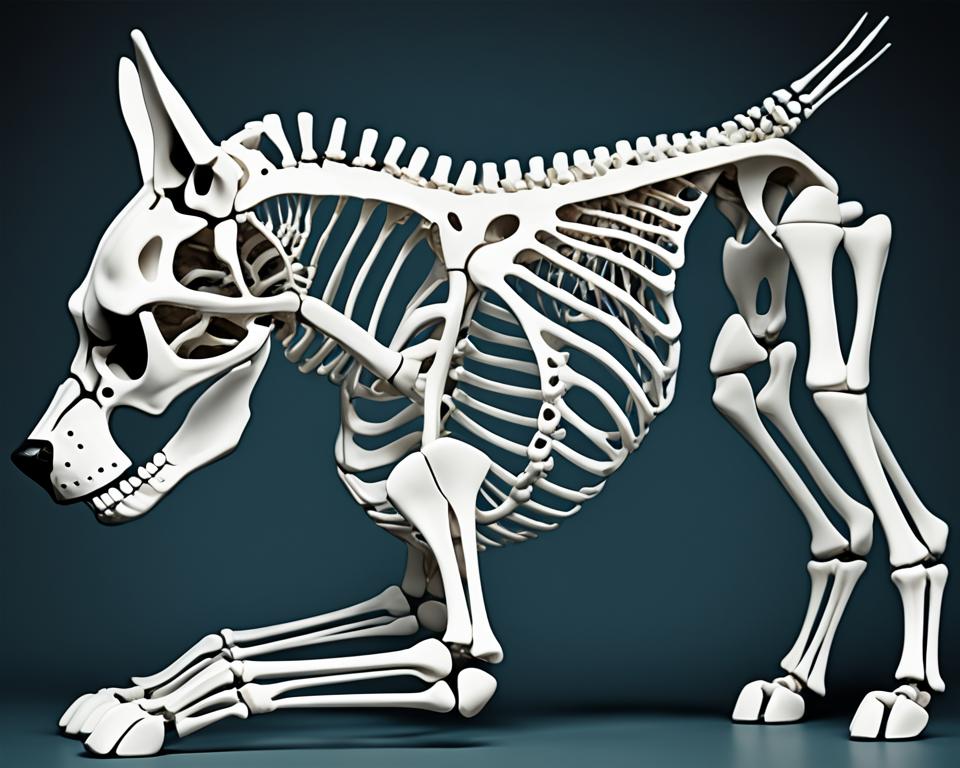 how many bones are in a dog