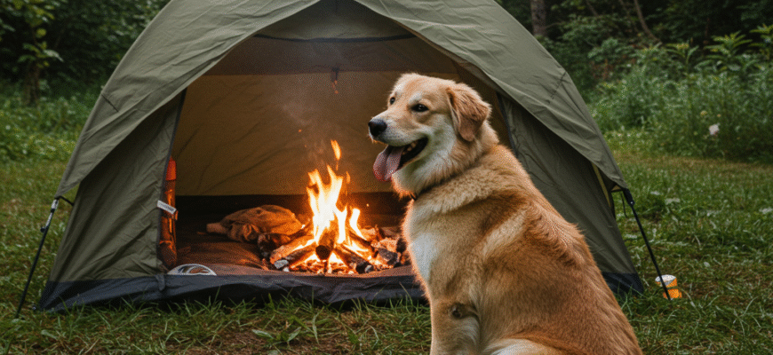 Camping with Your Canine Summer Safety Tips