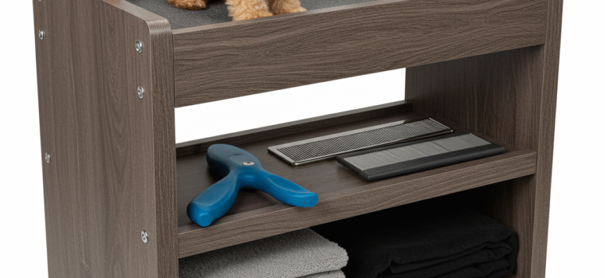 DIY Pet Grooming Station Organizer