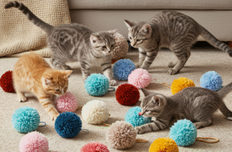 Pompom Playtime Simple Yarn Toys Cats Cant Resist